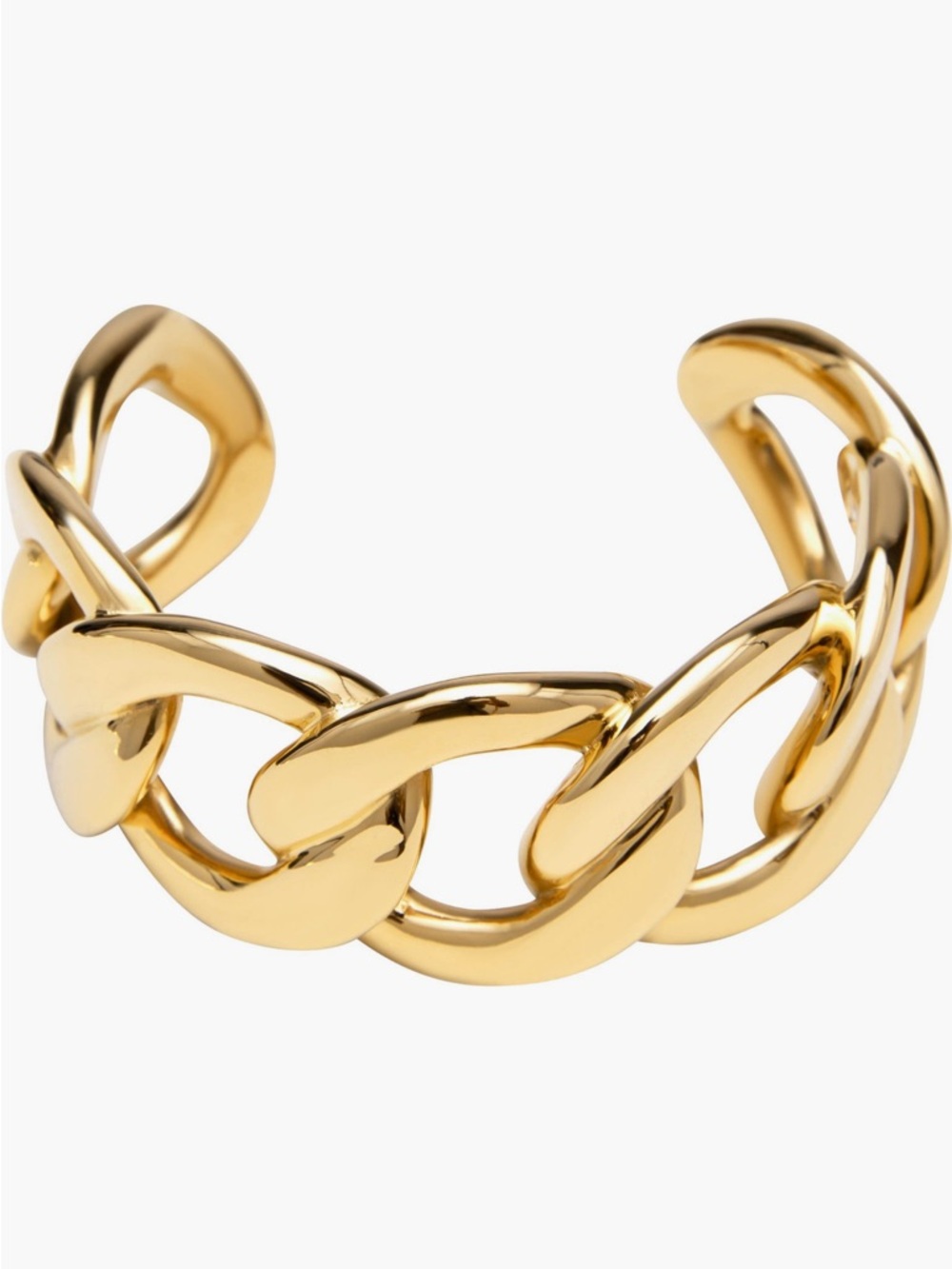 NWT St. Moran Dylan Gold Plated Cuff Bracelet